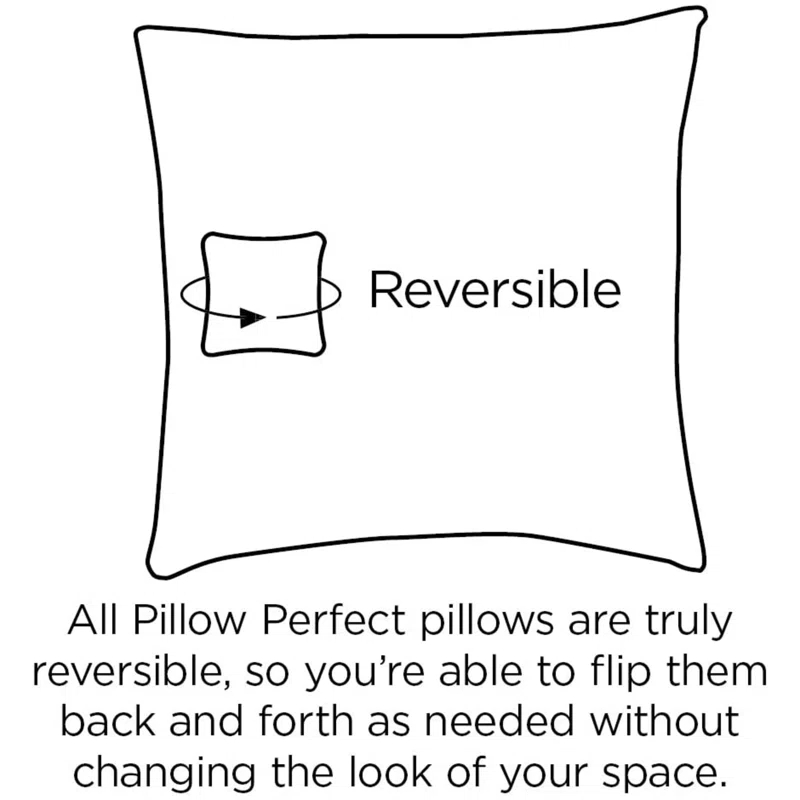 Sundeck Indoor/Outdoor Reversible Throw Pillow (Set of 2)