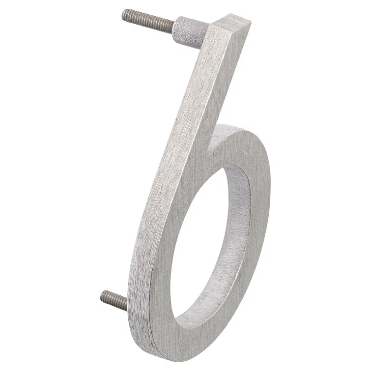8'' H Metal House Number
