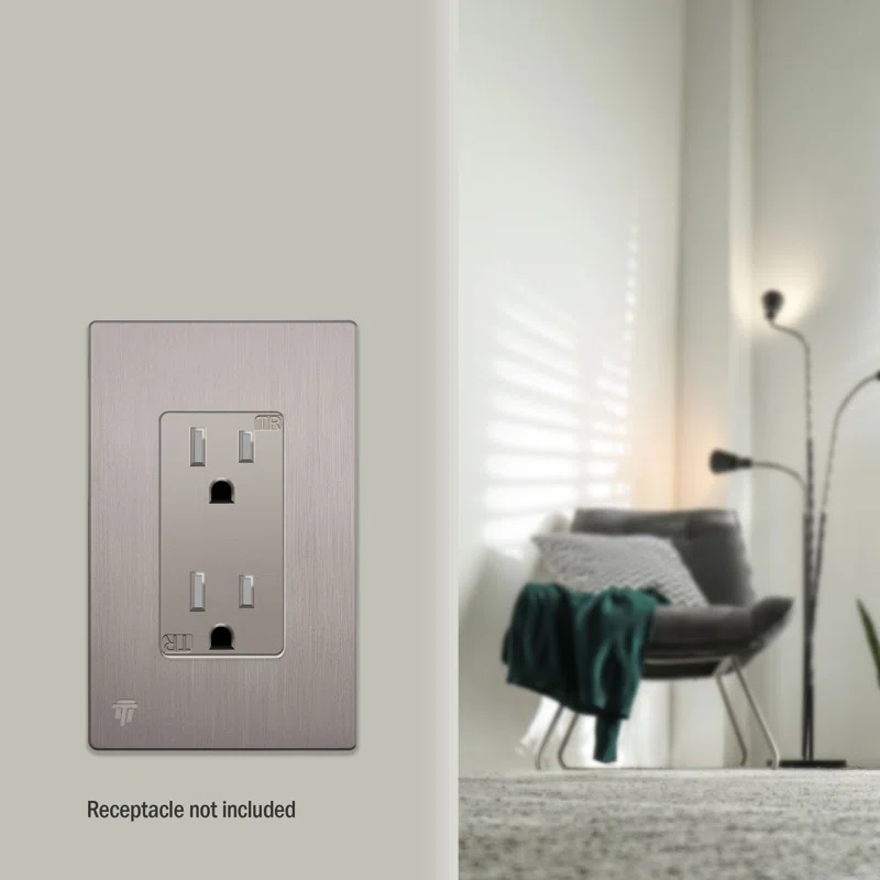 Enerlites No Subject 1 - Gang Rocker Standard Wall Plate