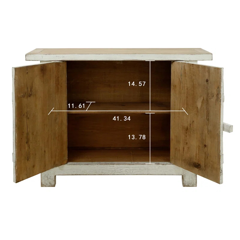 Lily's Living Solid Wood Accent Cabinet