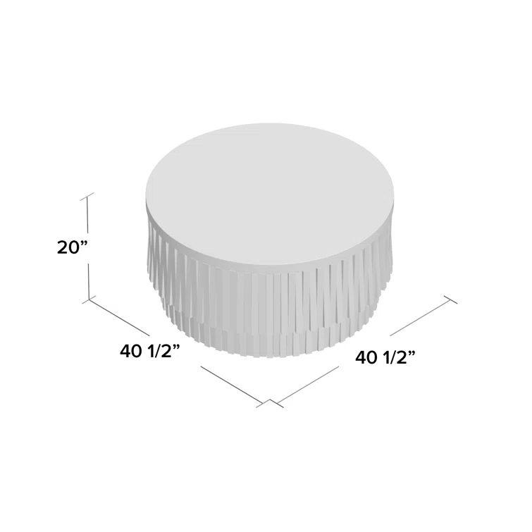 Dresdin Indoor / Outdoor Round Coffee Table