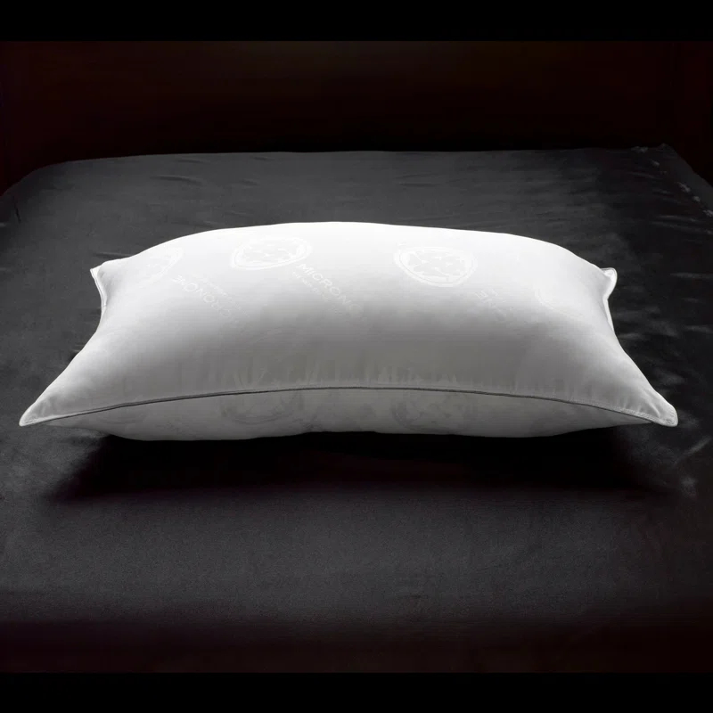 Ella Jayne Home MicronOne Allergen-Free White Down Pillow, Firm Density