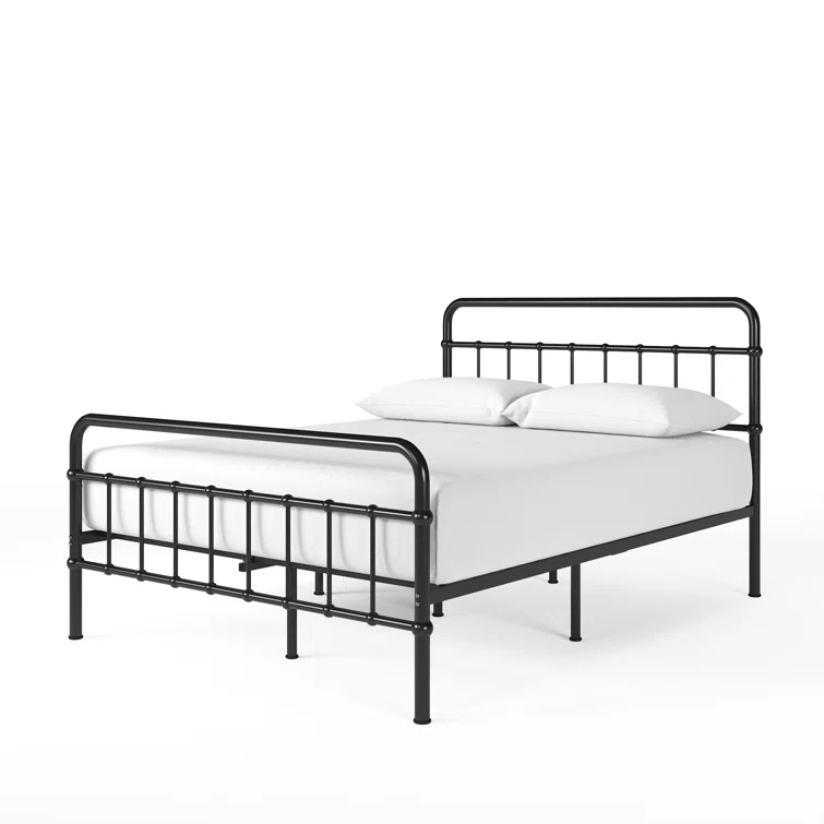 Zinus Florence 42" Modern Farmhouse Metal Platform Bed