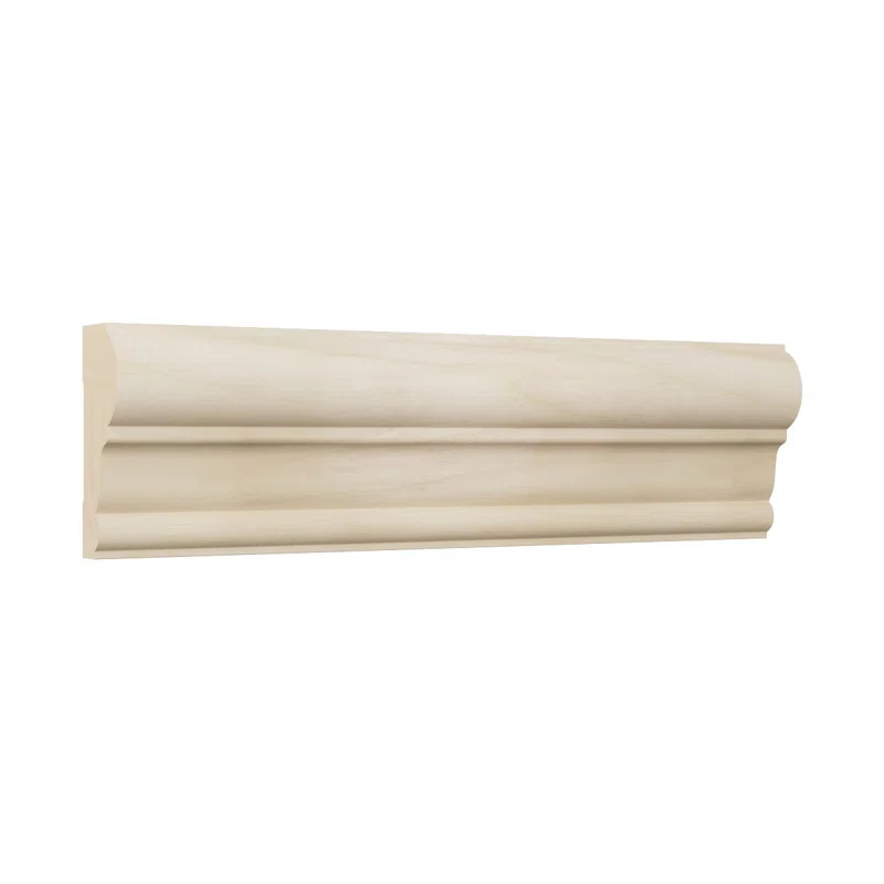 Ekena Millwork WM392 1"D x 2 3/8"W x 96"L Solid Wood Stain Chair Rail Molding