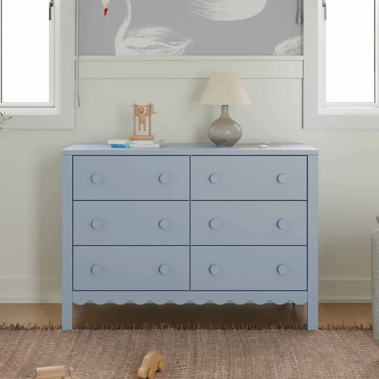 daVinci Sammy Scallop 6-Drawer Dresser
