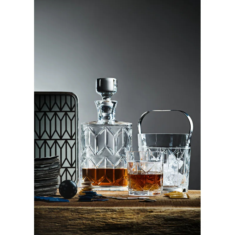 Vista Alegre 4 Piece Whiskey Decanter (Set of 4)