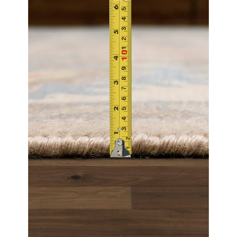 Pasargad Oushak Hand Knotted Wool Floral Rug