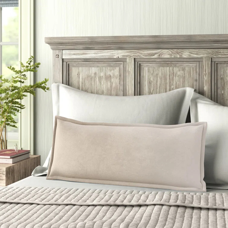 Montague Cotton Lumbar Throw Pillow