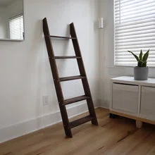 Milltown Merchants 54'' Solid Wood Blanket Ladder