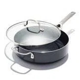 OXO Agility Non-Stick Aluminum Saute Pan with Lid