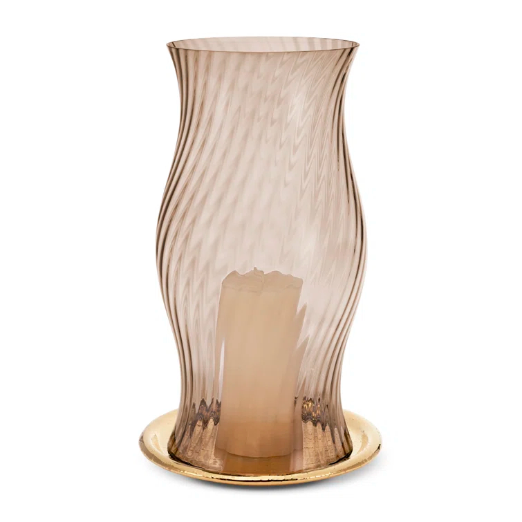 AERIN Milla Concrete / Cement Tabletop Hurricane