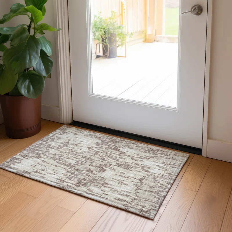 Machine Washable Indoor/Outdoor Chayden ACN986 1'8" x 2'6" Rug