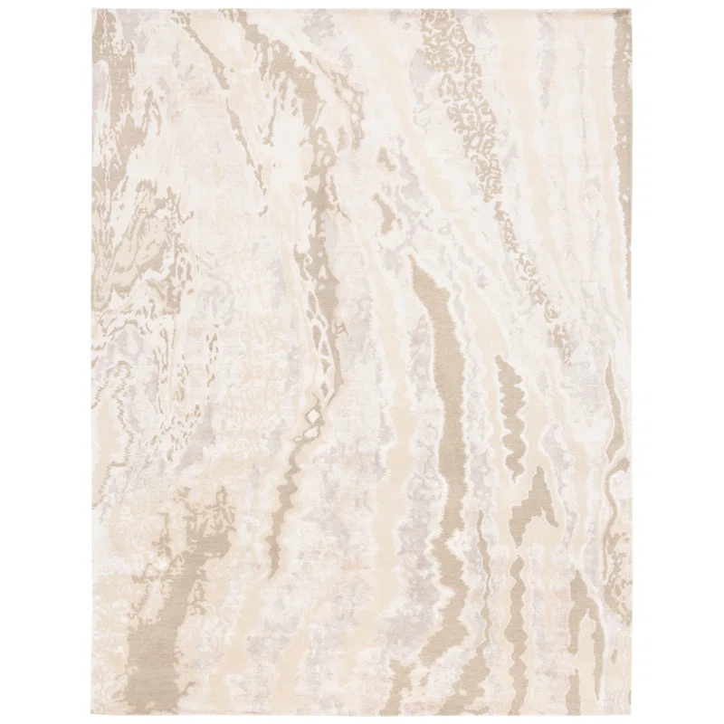 Safavieh Centennial Hand Knotted Bamboo, Cotton, Linen, Viscose, Wool Abstract Rug