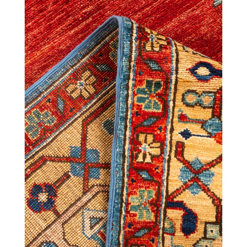 Solo Rugs One-of-a-Kind 12' 2" X 15' 4" New Age Wool Area Rug in Light Blue
