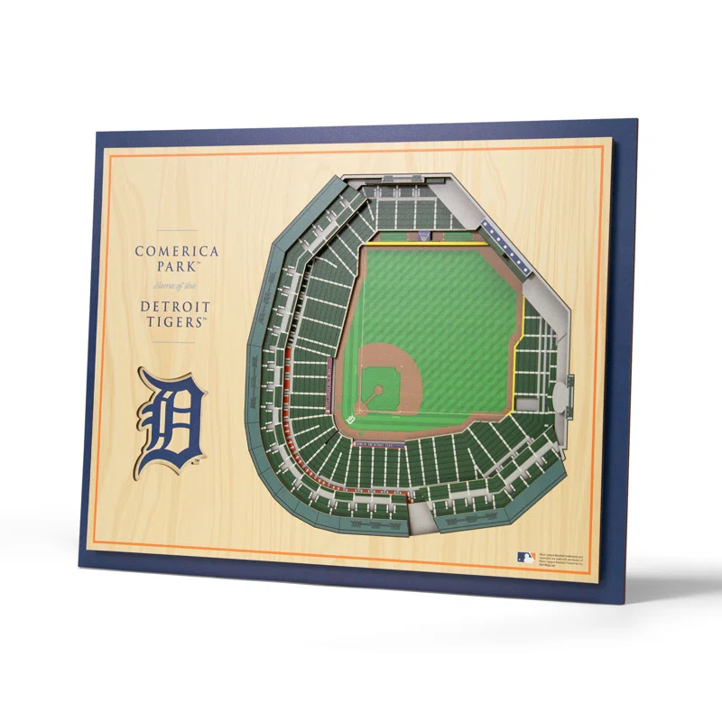MLB 5-Layer StadiumViews 3D Wall Art