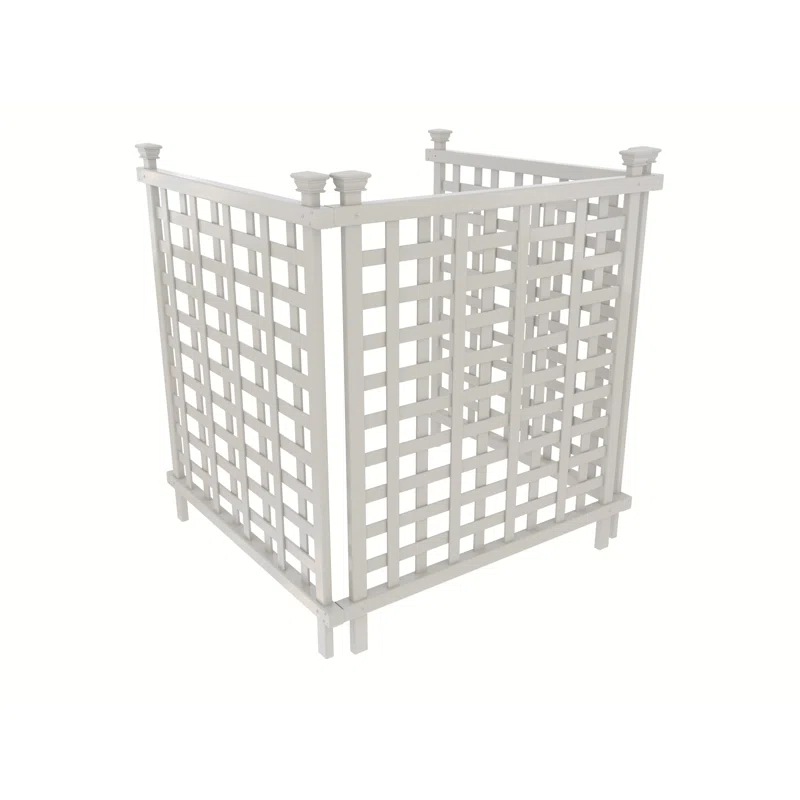 Enclo Enclo 3.5 ft H x 3.25 ft W x 3 ft L Liberty Lattice Freestanding Vinyl Privacy Screen (3 Panels)