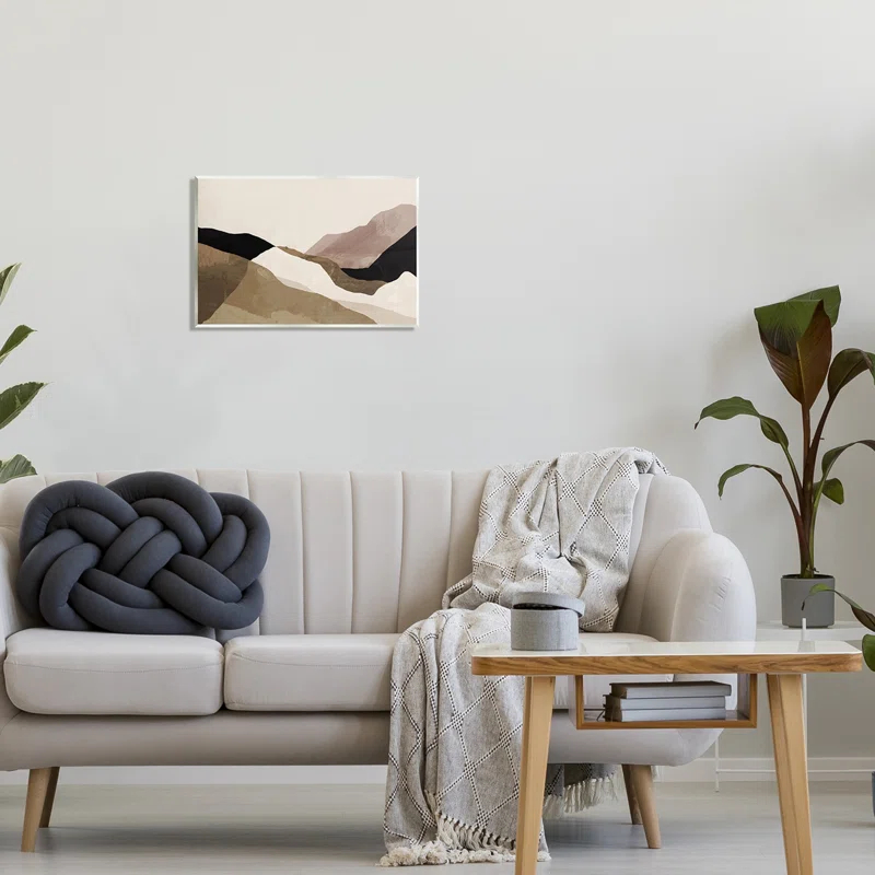 Stupell Industries " Abstract Desert Dunes Collage " by Victoria Barnes