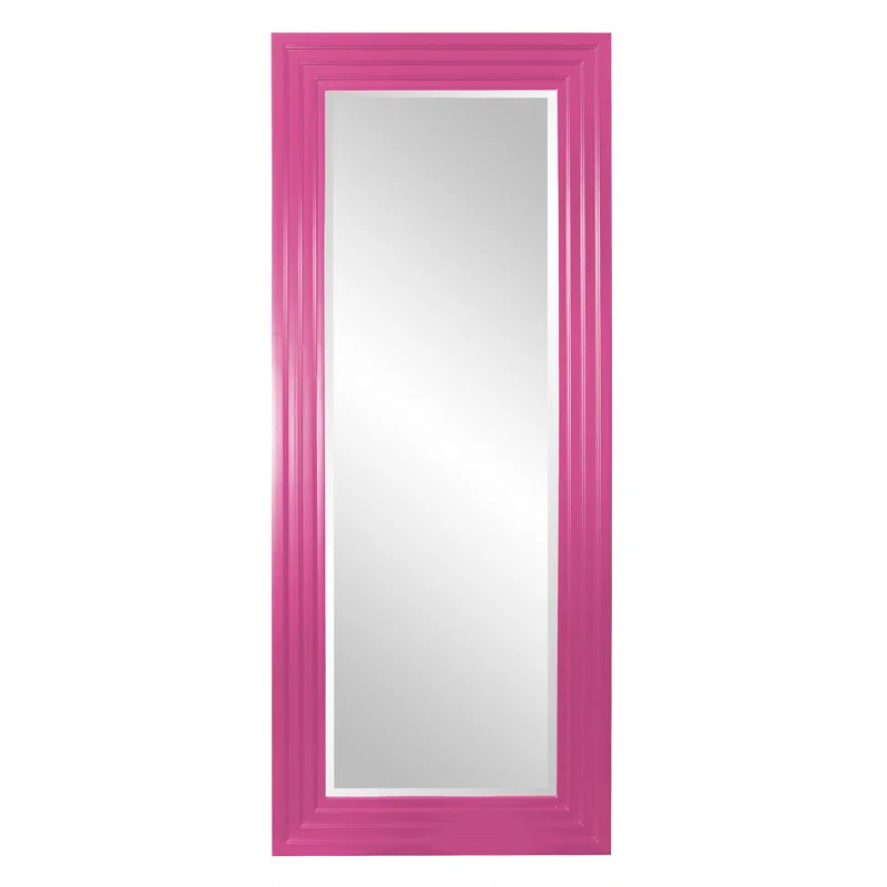 Trule Amy Wood Flat Wall Mirror
