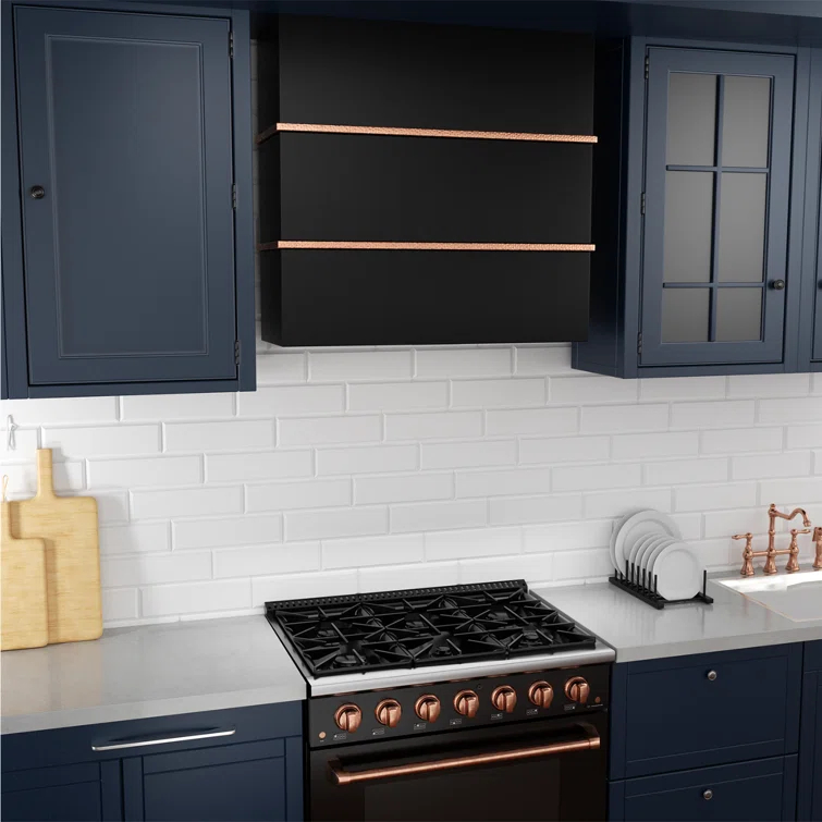 Akicon Akicon 30" Stainless Steel 600 CFM Ducted (Vented) Wall Mounted Required Range Hood AK-HS30HC-JBC