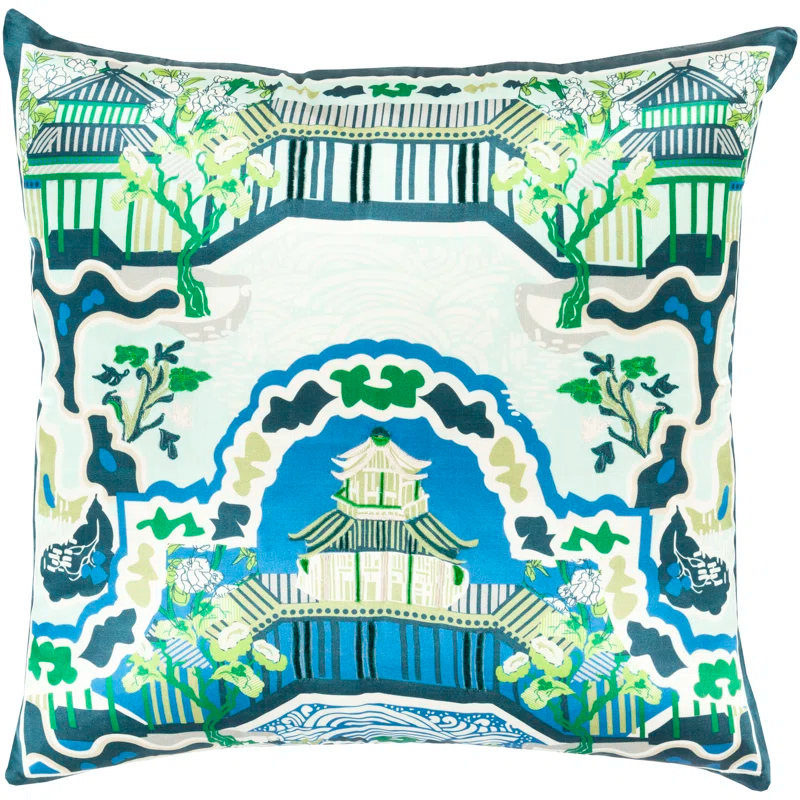 Livabliss Silk Throw Pillow