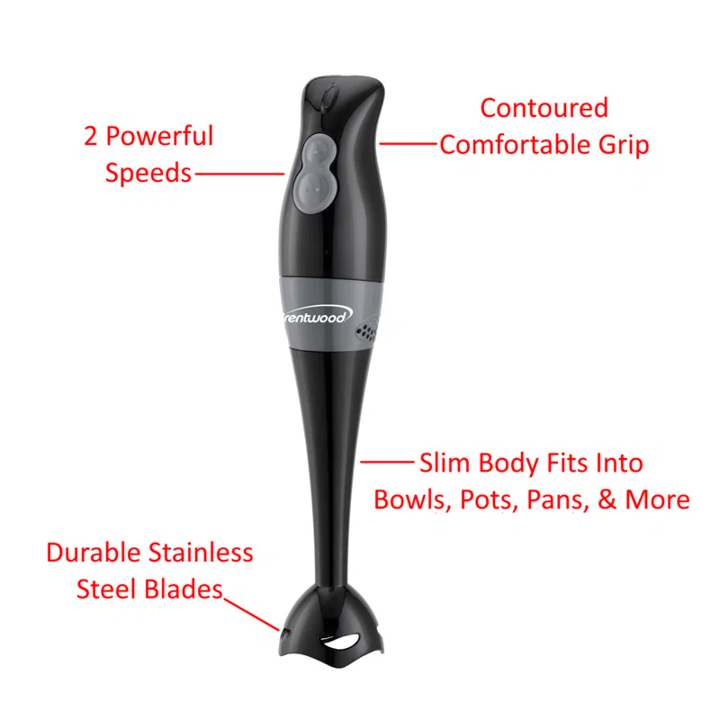 Brentwood Brentwood 2 Speed Hand Immersion Blender