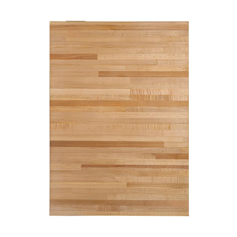 CONSDAN 25'' W Solid Wood Rectangular Square Edge Table Top
