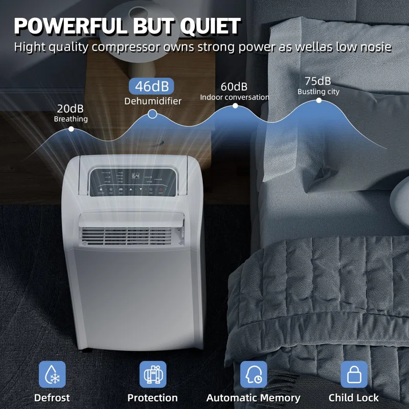 BEACHWATER POOL & SPA, LLC 4,500 Sq.Ft 70 Pint Dehumidifier For Basements And Home-With Drain Hose,Efficient,Energy-With Dual Protection And 4 Smart Modes,24H Timer,Defrost,For Large Room
