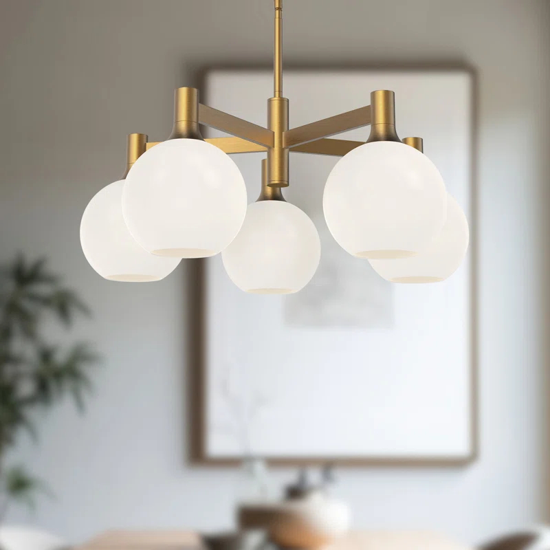 Alora Mood Castilla 5 - Light Globe Chandelier