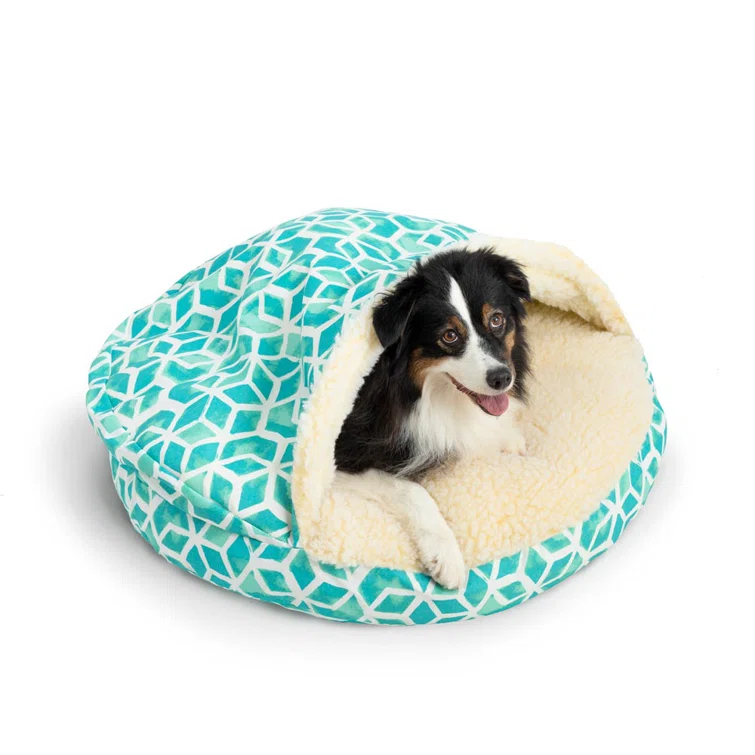 Snoozer Pet Products Snoozer Indoor/Outdoor Solarium Round Cozy Cave Dog Bed - Wag Collection