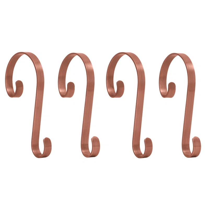 Haute Decor Scrolls Stocking Holder (Set of 4)