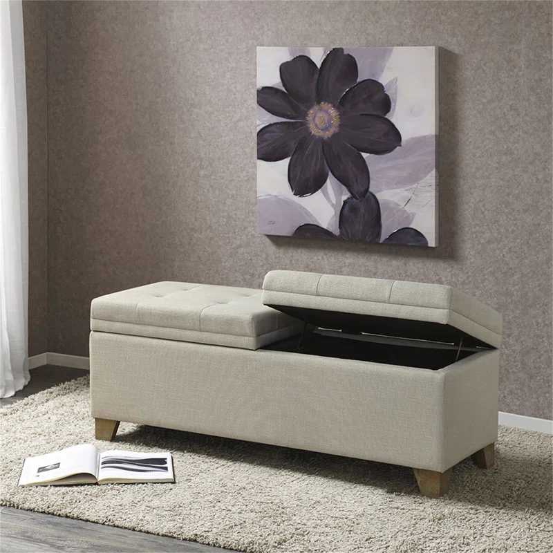 Wildon Home® Soft Close Storage Bench