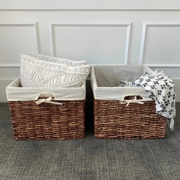 America Basket Co America Basket Co Wicker Basket (Set of 2)