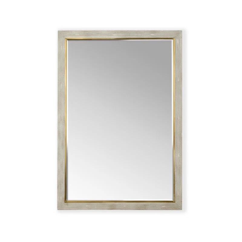 Kensington Wood Flat Wall Mirror