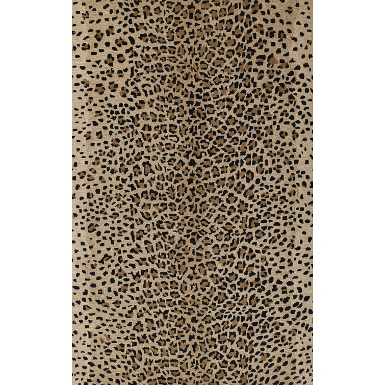 Willa Arlo™ Interiors Katherine Wool Animal Print Indoor Rug