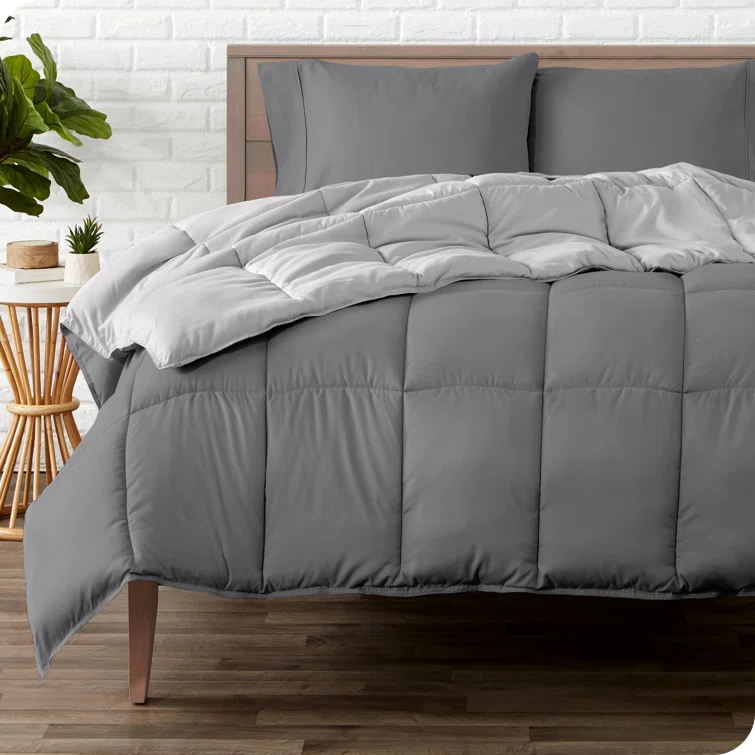 Bare Home 1800 Premium Microfiber Reversible Bed-In-A-Bag