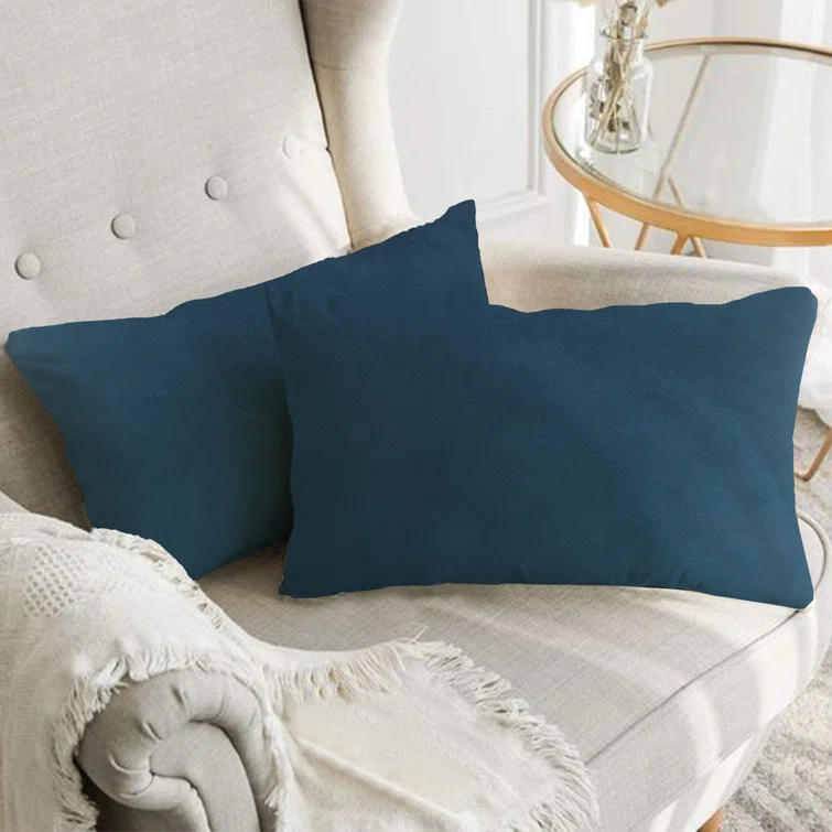 A1 Home Collections LLC Velvet Pillow Cover (Set of 2)