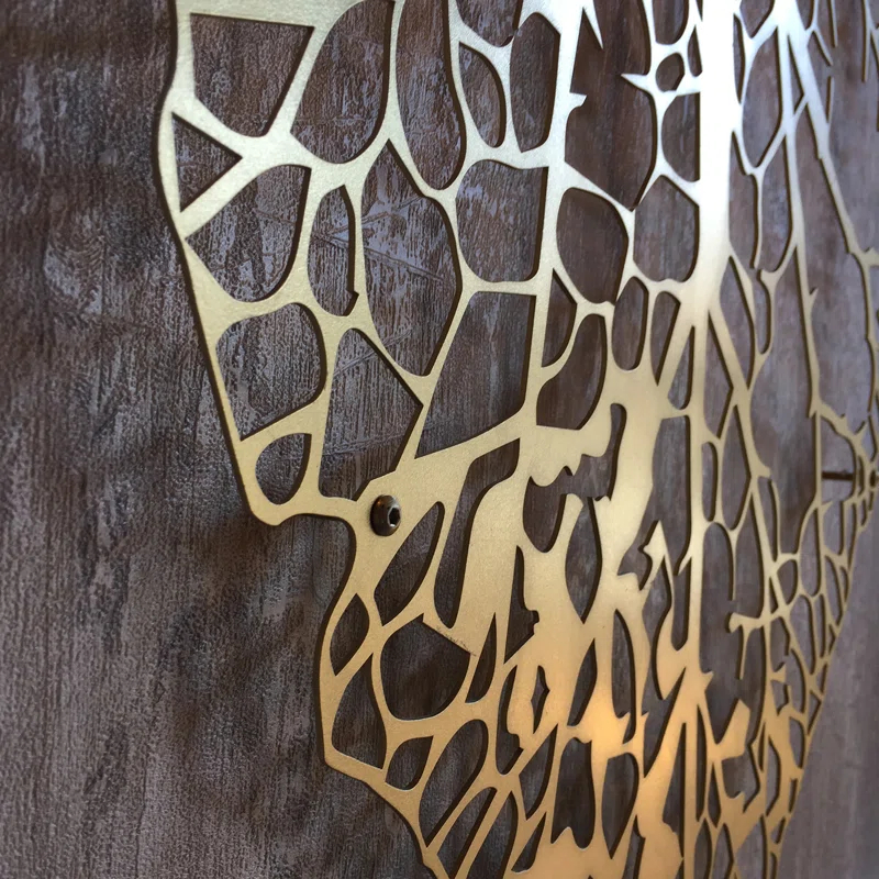 Metal Leaf Wall Decor
