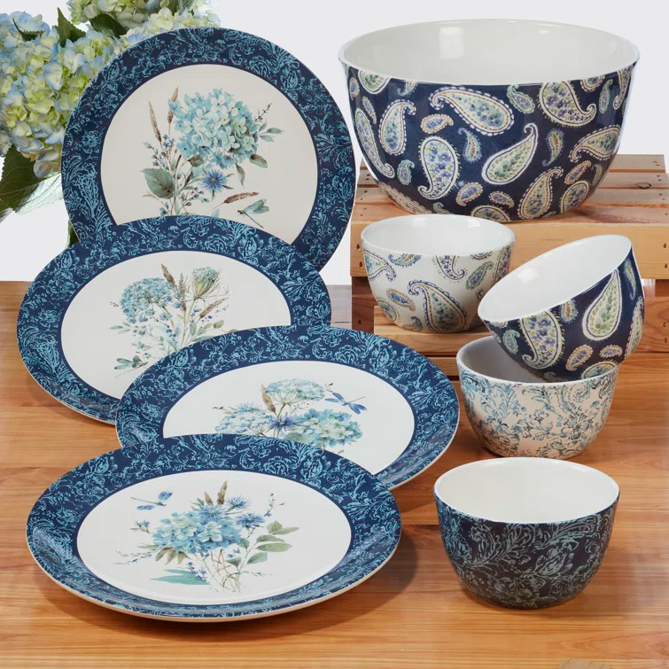 Certified International Certified International Bohemian Blue 16Pc Dinnerware Set