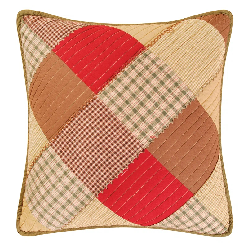 C&F Home Oak Ridge Stripes Quilted Pillow
