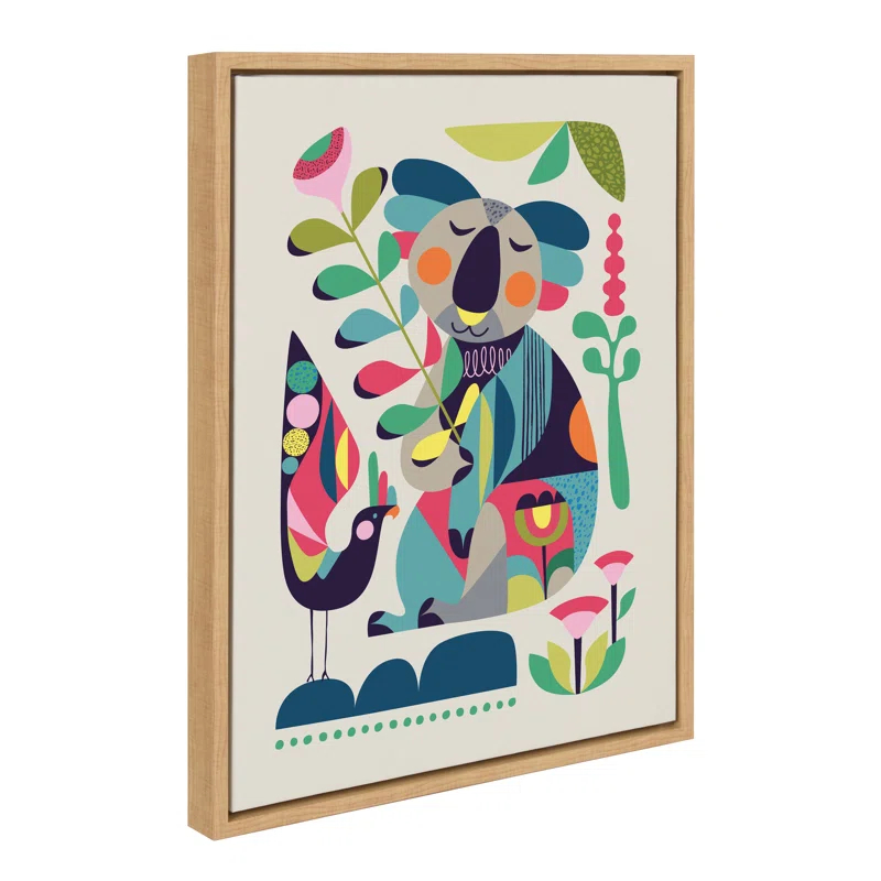 George Oliver " Mid Century Modern Koala " by Rachel Lee