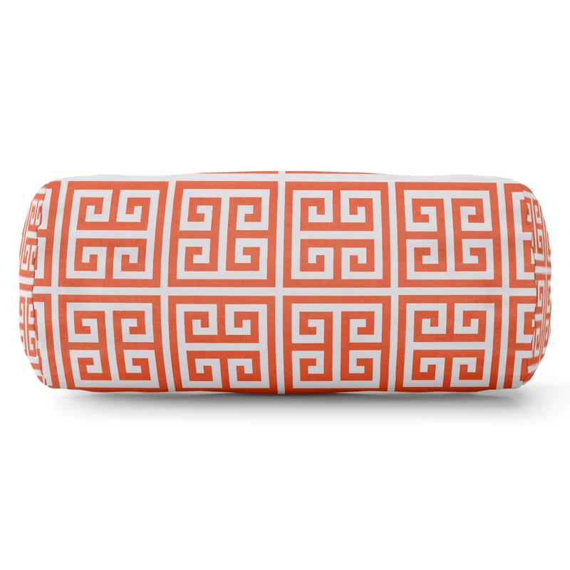 Majestic Home Goods Towers Geometric Indoor/Outdoor Reversible Throw Pillow