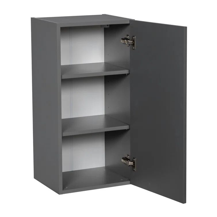 WALLKITCHENS Open Particleboard Standard Wall Cabinet Ready-to-Assemble