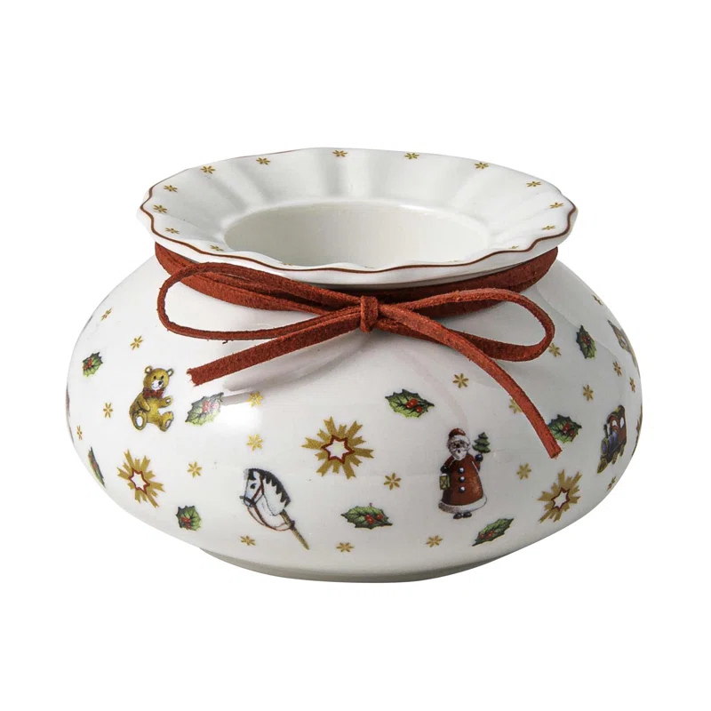Villeroy & Boch Villeroy & Boch Toys Delight Decoration 4" Porcelain Tabletop Tealight Holder