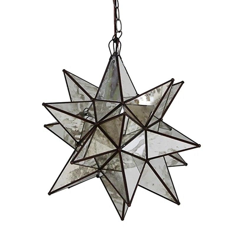 Single Light Glass Pendant