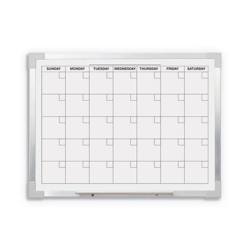Flipside Products Wall Mounted Magnetic Wall Calendar, 18" x 24"