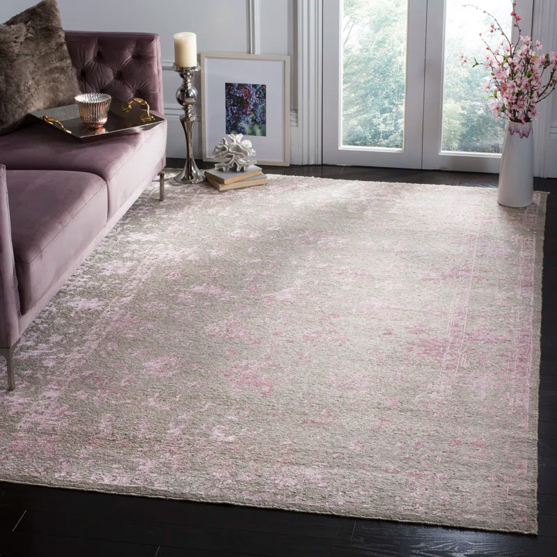Safavieh Centennial Hand Knotted Wool, Viscose Floral Rug