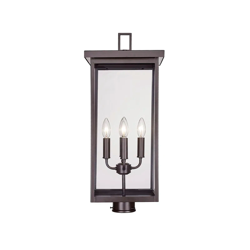 Barkeley 4 Light 26.13" Tall Outdoor Single Head Post Light