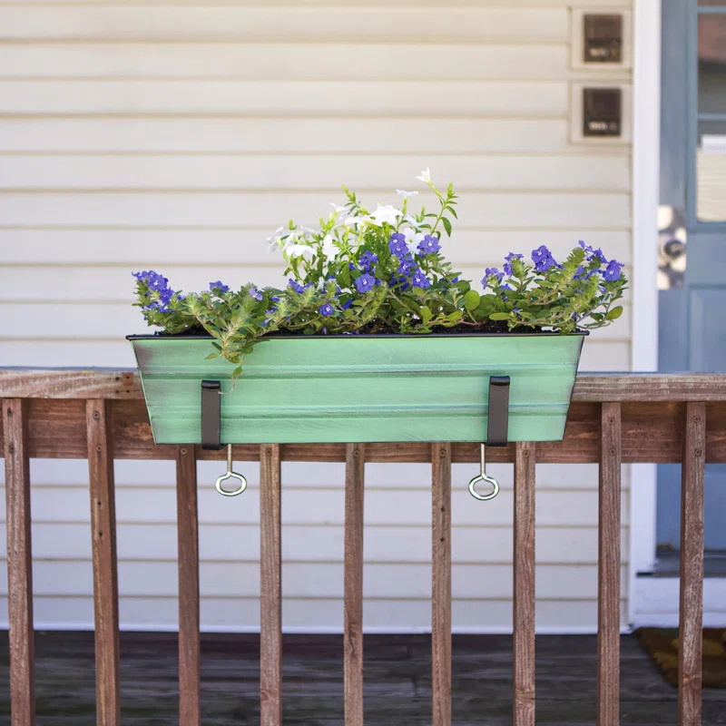 Metal Window Box Planter