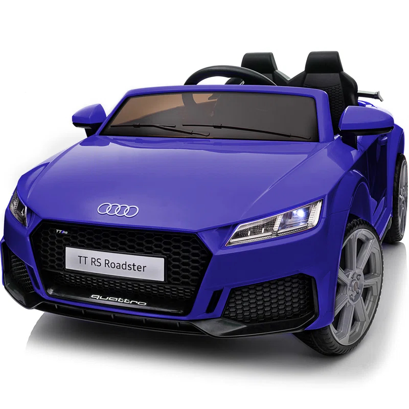Outfunny Electric Car for Kids, Licensed Audi 6V Ride on Toy Car for Toddlers with Remote, Bluetooth
