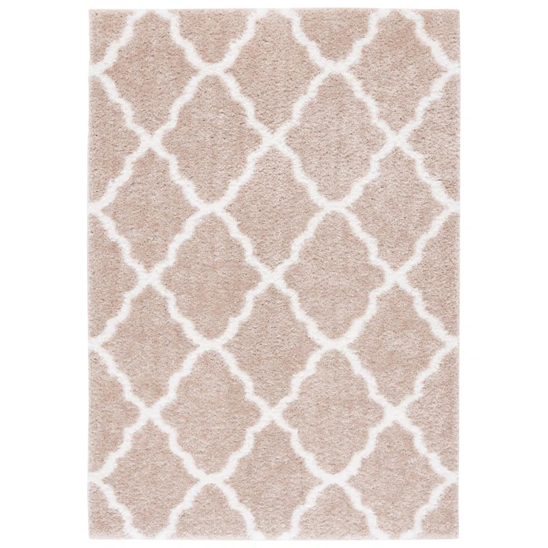 Rosdorf Park Daneshia Tahoe Shag Performance Geometric Rug